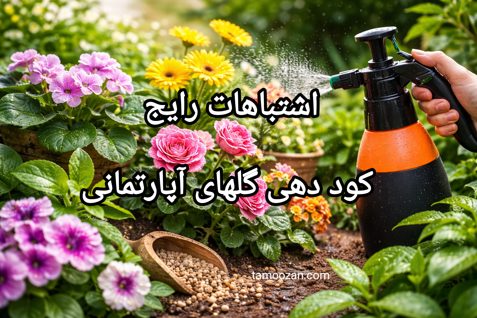 اشتباهات رایج در کوددهی گیاهان آپارتمانی و نحوه جلوگیری از آن‌ها